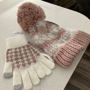 Beanie & Glove Set - New with Tags